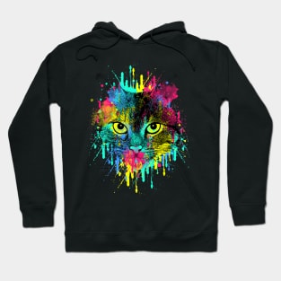 Spatter Cat Hoodie